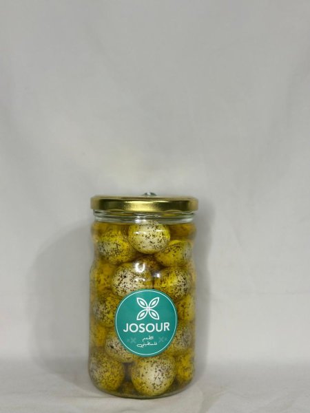 لبنة كرات بطعم الزعتر