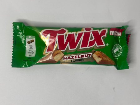 Twix hazelnut  flavour