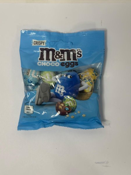 M&Ms choco eggs