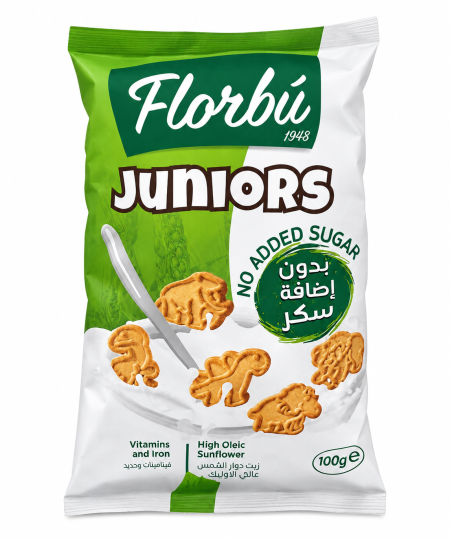 Florbú Juniors بسكوت بدون سكر